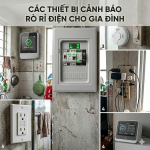 Các thiết bị cảnh báo rò rỉ điện cho gia đình