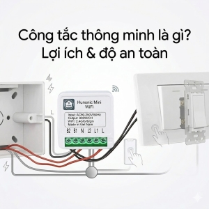 Công tắc thông minh là gì? Lợi ích & độ an toàn so với công tắc thường