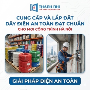 Cung cấp và lắp đặt dây điện an toàn đạt chuẩn cho mọi công trình Hà Nội