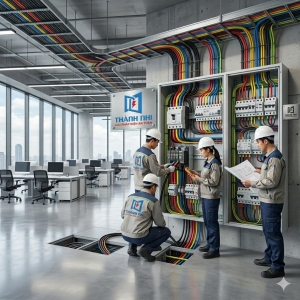 Giải pháp điện an toàn cho văn phòng quy mô lớn