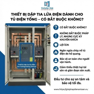 Thiết bị dập tia lửa điện dành cho tủ điện tổng – có bắt buộc không?