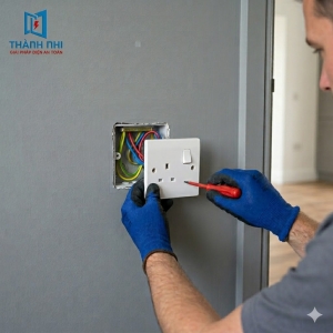 Tiêu chuẩn kỹ thuật khi lắp ổ cắm – công tắc